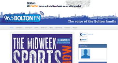 Desktop Screenshot of boltonfm.com